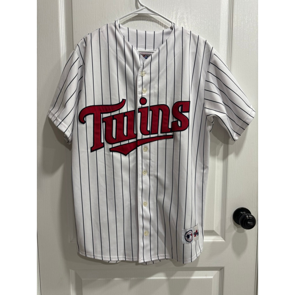 Majestic Minnesota Twins Jacque Jones #11 MLB Jersey Mens Medium